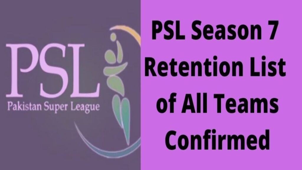 PSL 2022 Players Retention And Trade Updates