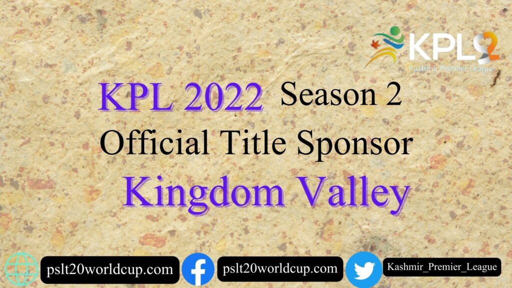KPL 2022 Season 2 Title Sponsor Unveiled