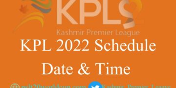 KPL Schedule 2022