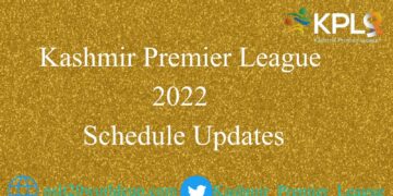 KPL 2022 Schedule
