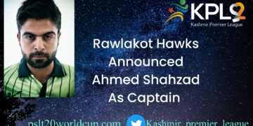 Rawlakot Hawks captain Ahmed Shahzad