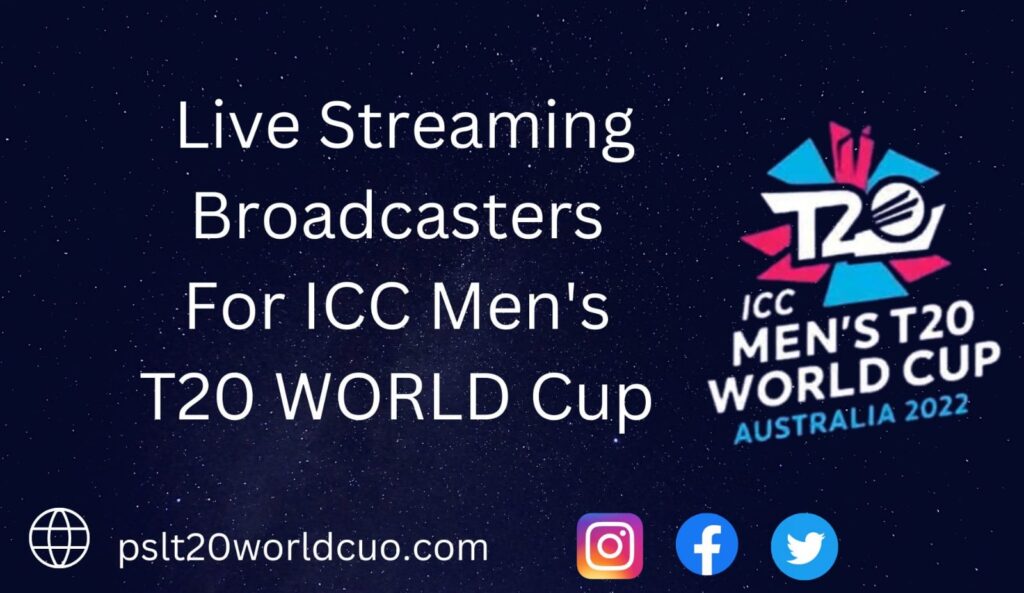 ICC Men's T20 World Cup Live Streaming 2022 and TV Telecast