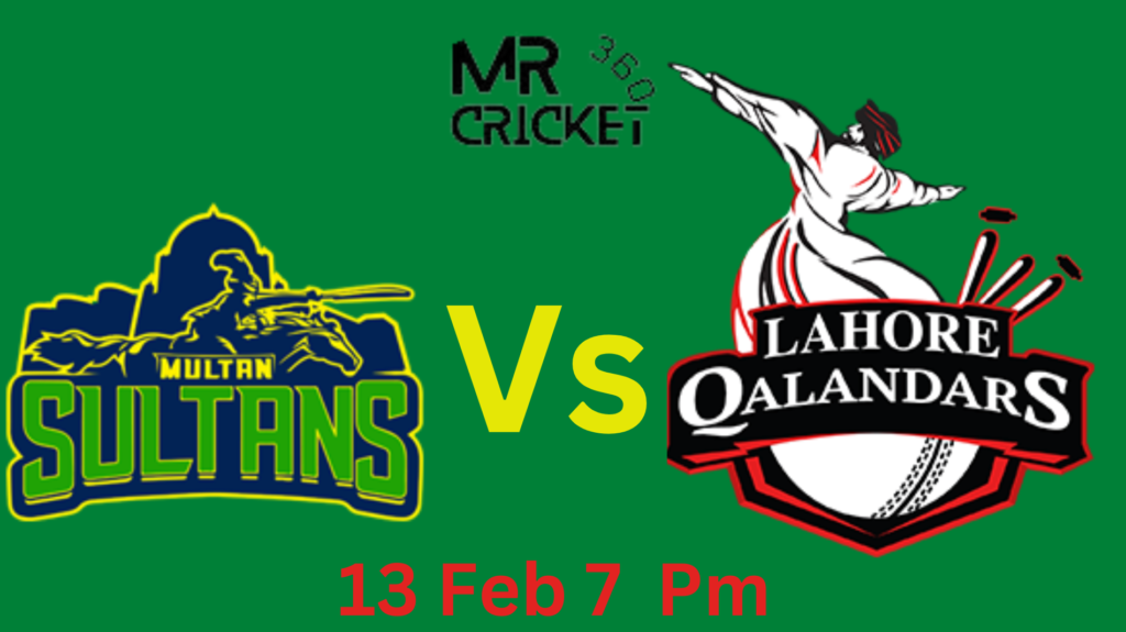 Lahore Qalandars Vs Multan Sultan Live Streaming | Match 01