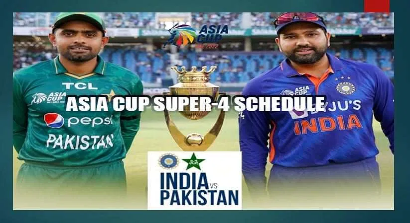 Aisa Cup 2023 Super 4 Schedule Asia Cup 2023 Live Streaming In Hindi Commentary